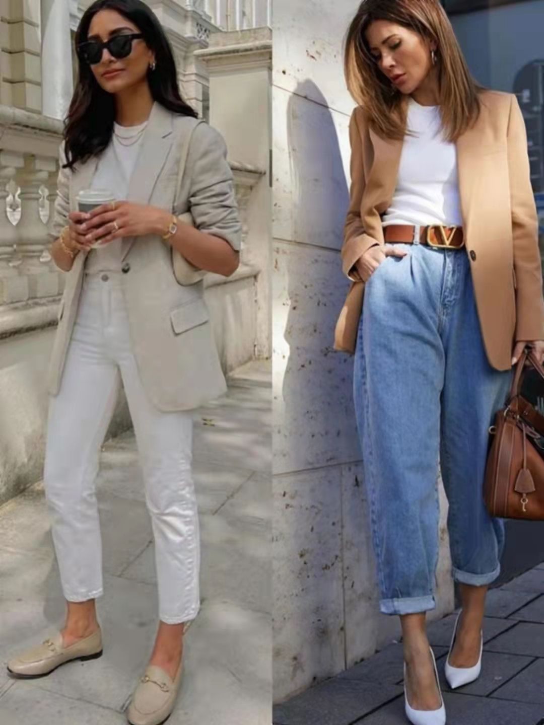 阔腿裤 ?阔腿裤过时了,今年秋天流行的是“九分裤”,青春时尚谁穿谁美