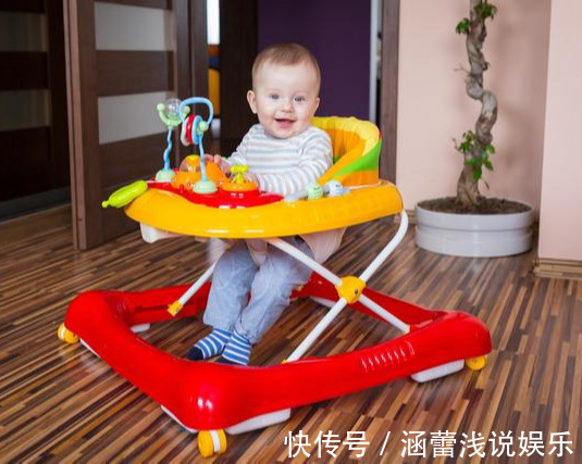 小宝宝|巧手爸爸为宝宝打造“超豪华”学步车,妈妈心疼:四个轮子1000