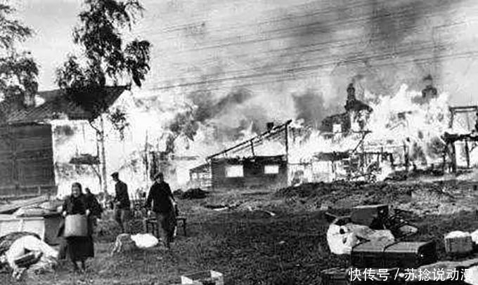 战场|二战苏德战争:频繁使用焦土政策,死伤千万之巨