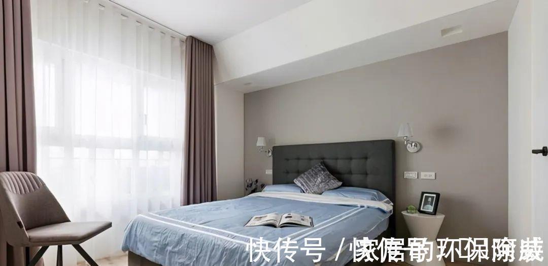 玄关|沙发不靠墙加5㎡收纳区,玄关连餐厅全装柜,100㎡住出豪宅感