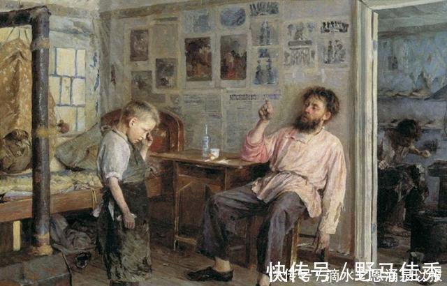 农民|俄罗斯艺术家的12幅经典画作 从未出现在教科书里