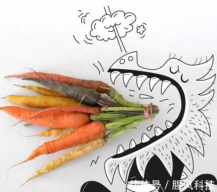 插画#拥有“魔法”的插画家,用几笔涂鸦,将沉闷的照片变得趣味十足