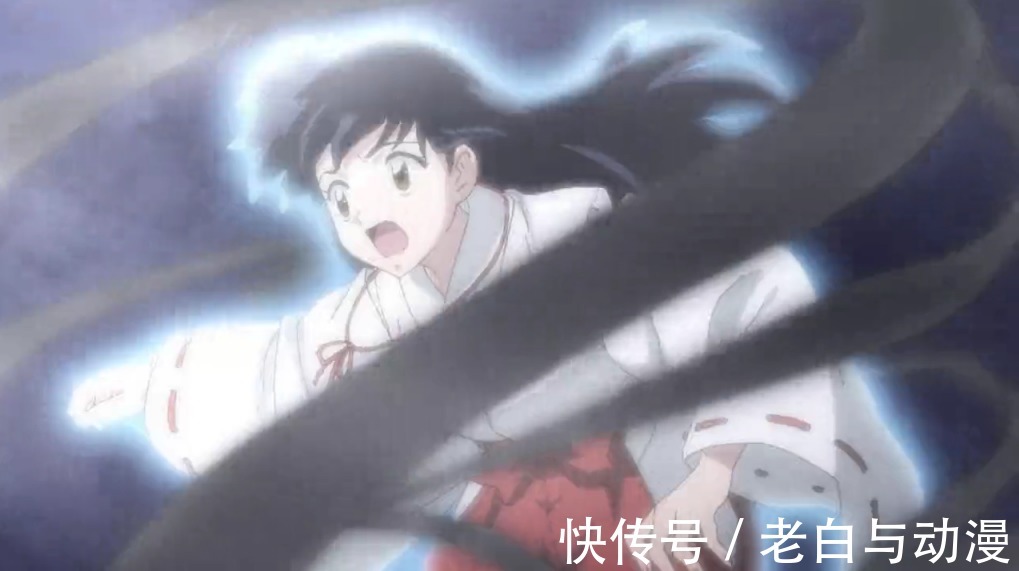 朔月|半妖的夜叉姬：犬夜叉戈薇与女儿相见，画面感人，诸叶哭了