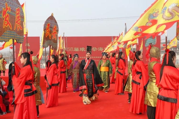 会展|正月十三祭海忙 “琅琊祭海”民俗文化活动举行