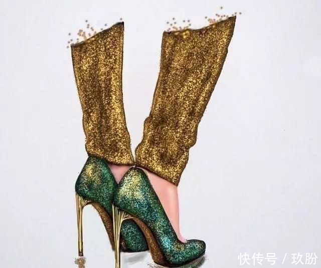 灵感|以服装为设计灵感设计出来的高跟鞋(50例高跟鞋效果图)!