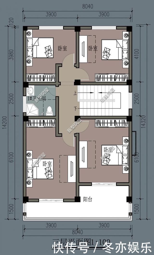 图纸|农村临街自建房,带商铺的设计才实用,第3套造价仅23万