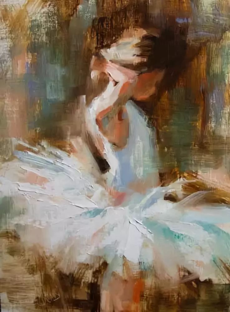 布莱斯@艺术家布莱斯油画里的色彩情感,表现在每一笔的展现