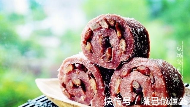 糯米糕|一杯糯米一碗红豆，蒸熟加搅拌，即成又香又软的糯米糕，再不用买