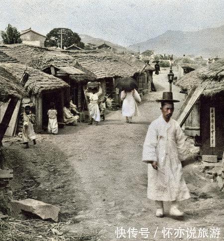 朝鲜|100多年前朝鲜上色老照片,这才是当时朝鲜人民的真实写照
