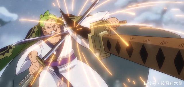 海贼王|海贼王尾田暗示击败凯多的方法,高阶武装色和黑刀联手!