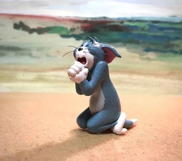 杰瑞|雕塑家还原猫和老鼠场景,看到这些作品,网友:童年又回来了
