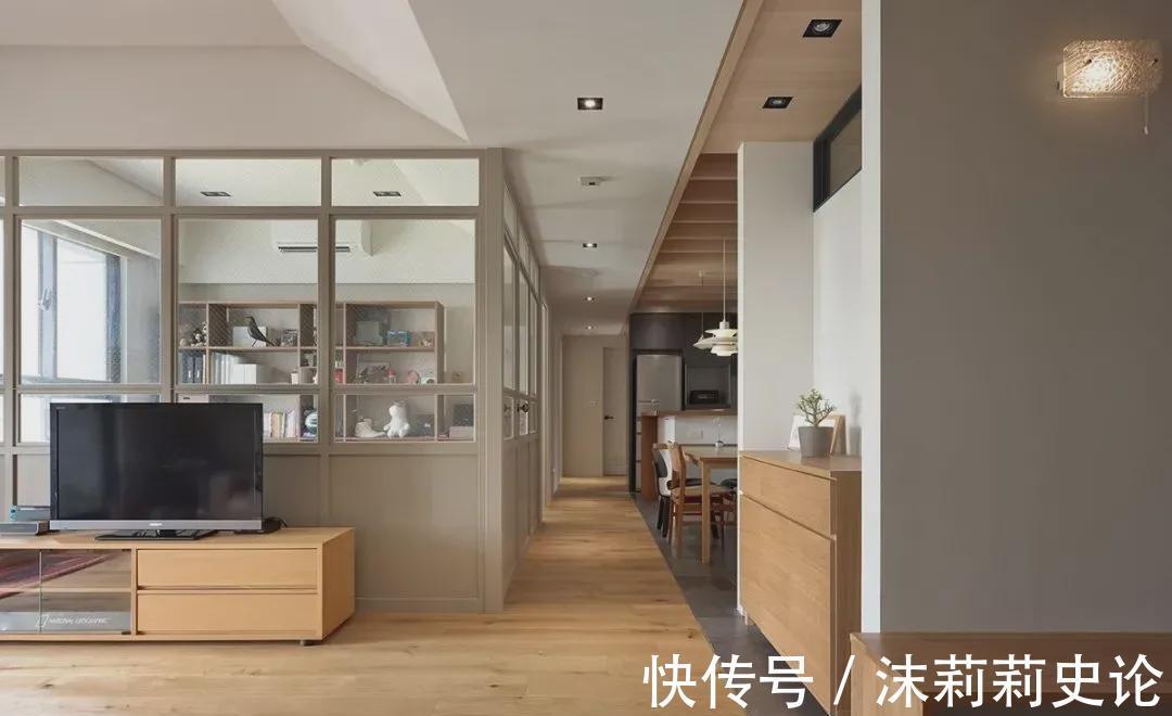 手办|102㎡小黑屋，开窗“借”光，变身日式咖啡馆般的家！温暖复古…