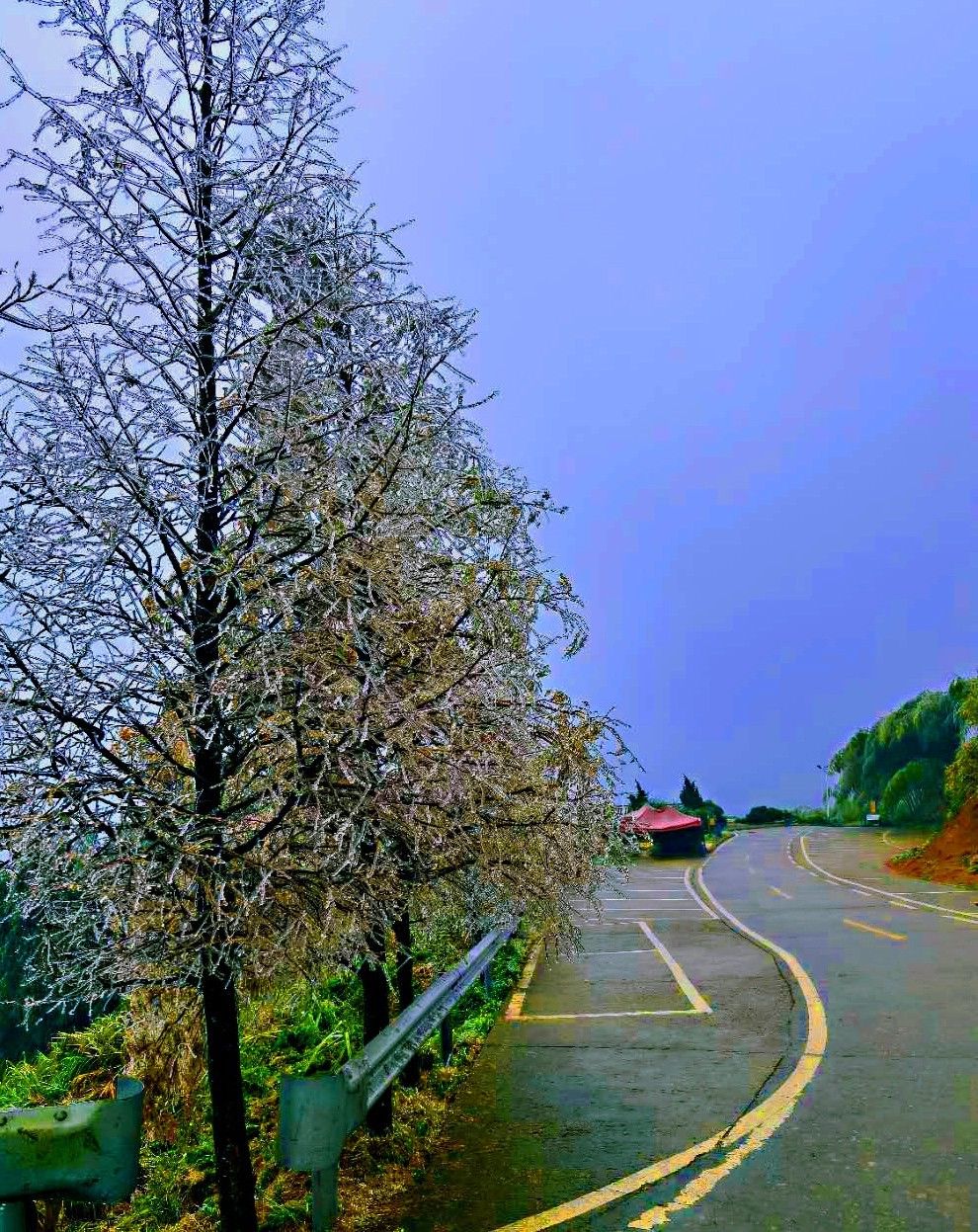 人间仙境|耒阳：蔡伦竹海春光雪景如人间仙境