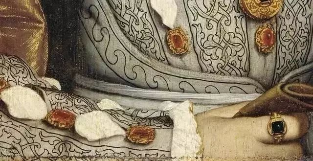 油画!小汉斯?荷尔拜因 高清局部油画作品