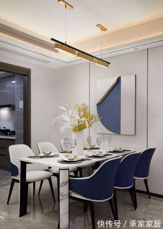 客厅|140平现代风三居室,客厅大气沉稳又不乏时尚气质