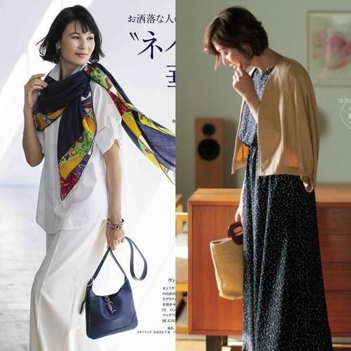 小蛮腰|50岁依旧能美得高级！学这些“日杂”大龄博主的穿法，气质很高级