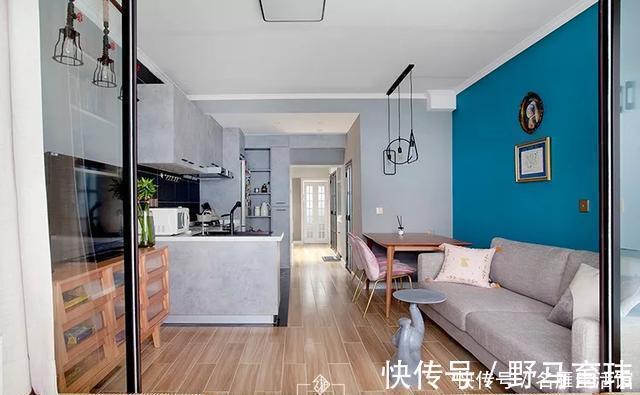 一室|47㎡一室改两室,进门衣帽间,阳台变次卧,装出来比80㎡还要大