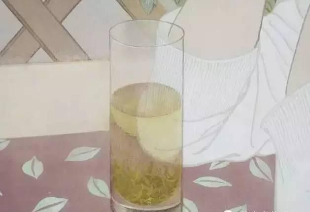 绢本!国画:何家英画笔下的怜怜女儿态,不同寻常的美感!