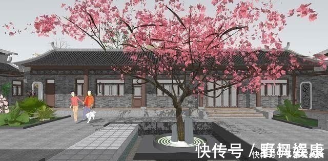 宅基地|他花了69万，在村里建造了一座四合院，完工后，邻居都羡慕了