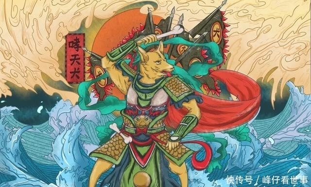 封神十大神兽:哮天犬、青鸾、玉麒麟、黑麒麟、黑虎、五色神牛