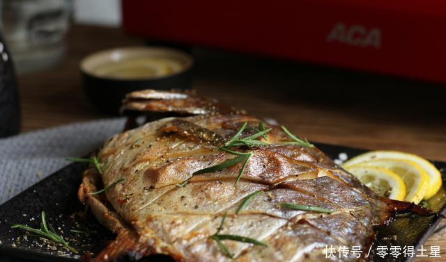 入味|下饭重口菜烤金鲳鱼,外皮微焦有弹性,鱼肉细腻入味,下酒下饭