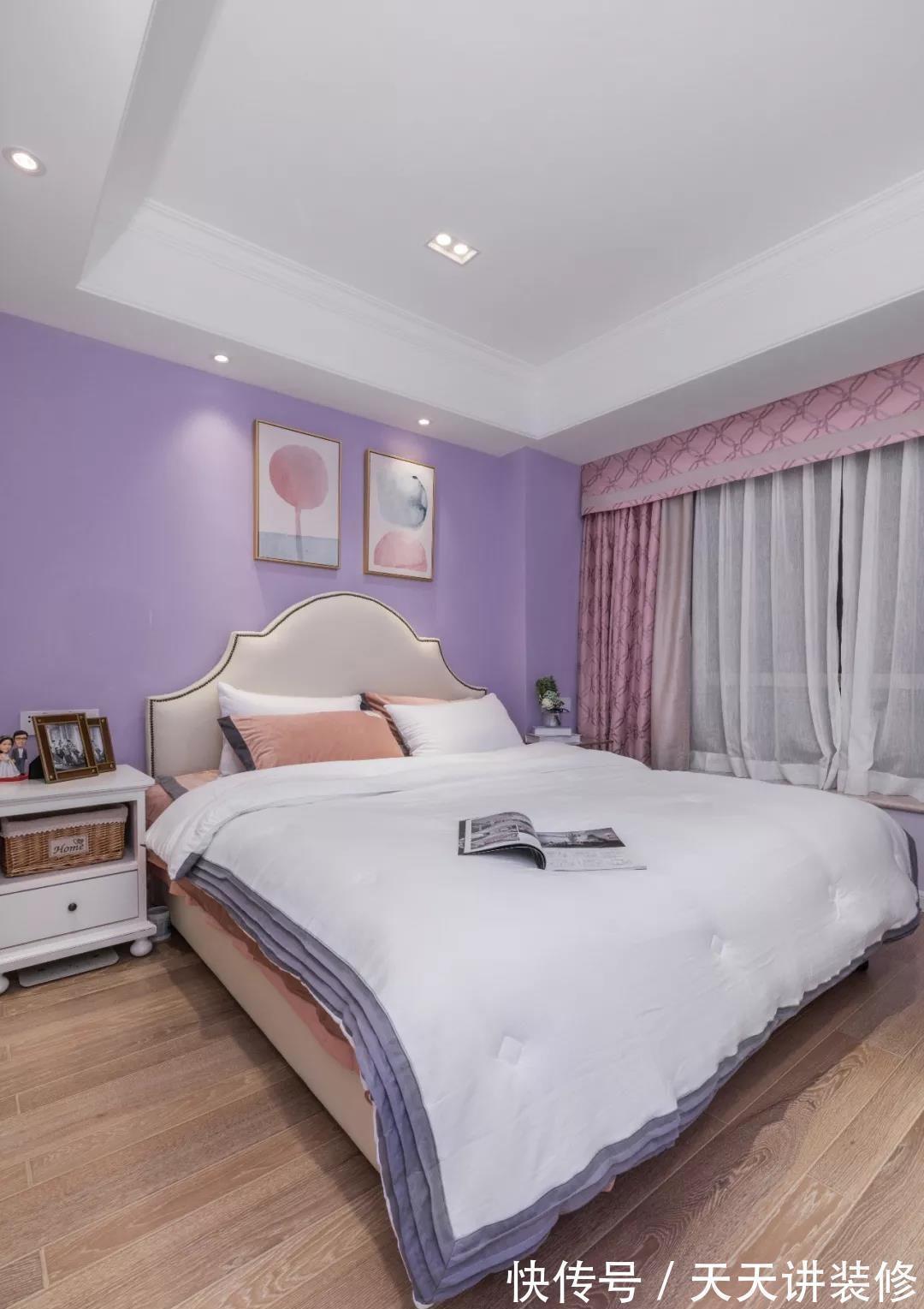 三居室|110平方米的欧式小家,彰显浪漫与柔情,餐厅的设计更是精致