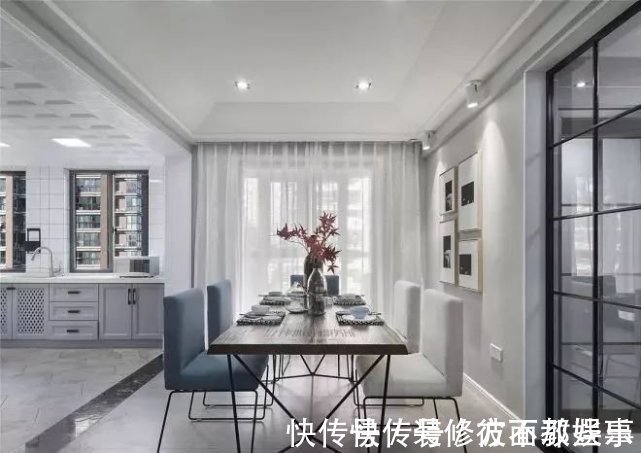 四居室|189平混搭风四居室,色彩柔美、充满温情的生活美学空间