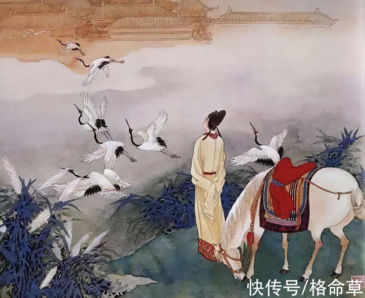 溫庭筠&10首早行詩詞|寂寞小橋和夢過,稻田深處草蟲鳴