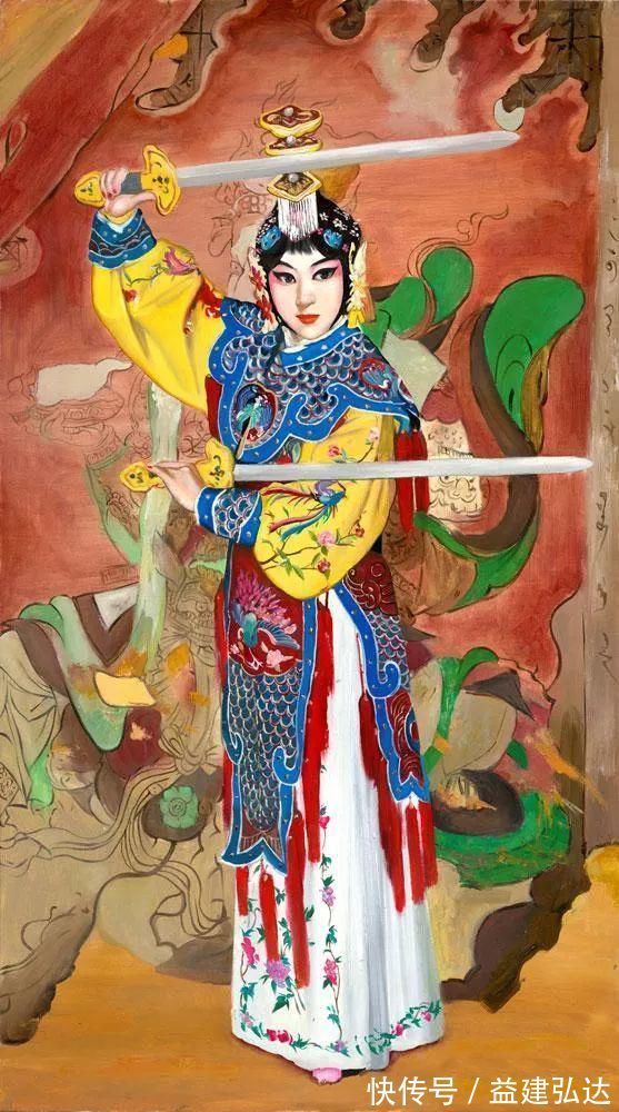 米巧铭|85后美女画家,用流淌的色彩画出浓缩的神韵