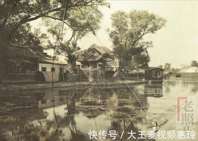 刘鹗|罕见彩色老照片1912年镜头下的大明湖