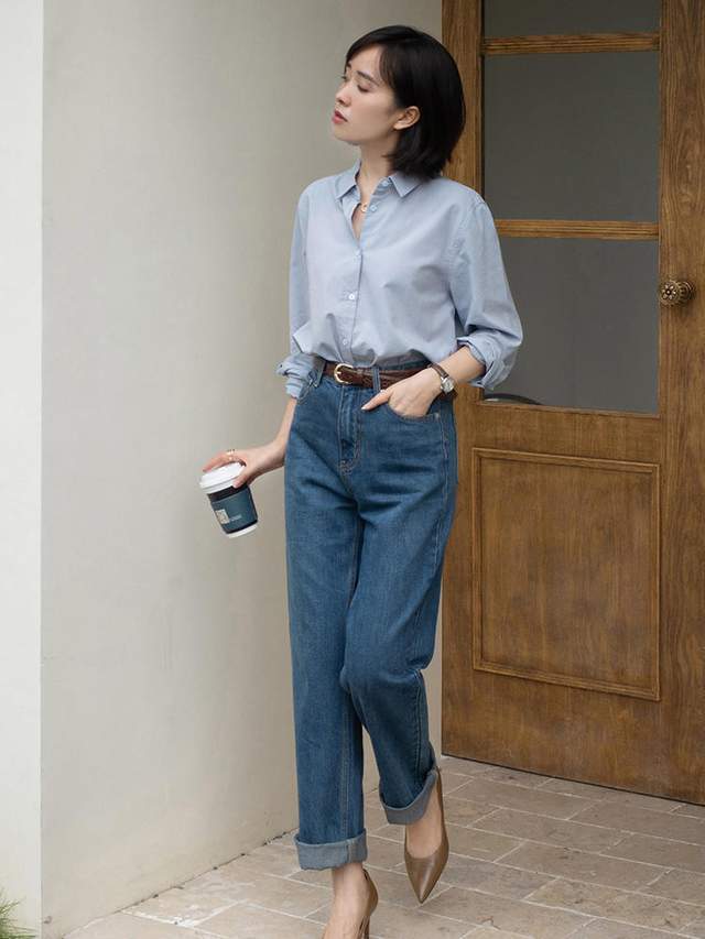 穿搭|今秋最洋气的穿法总结,风衣+牛仔裤或裙子,适合28~48岁女人借鉴