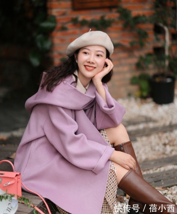 连衣裙|秋冬建议多穿“大衣+靴子”,内搭毛衣、连衣裙、牛仔裤真时髦