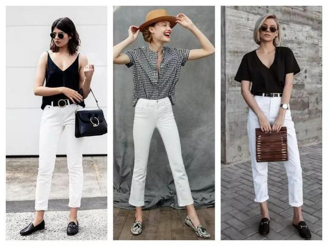 白裤子 鞋子千千万,但今年最流行这双鞋,不媚不俗,优雅有腔调