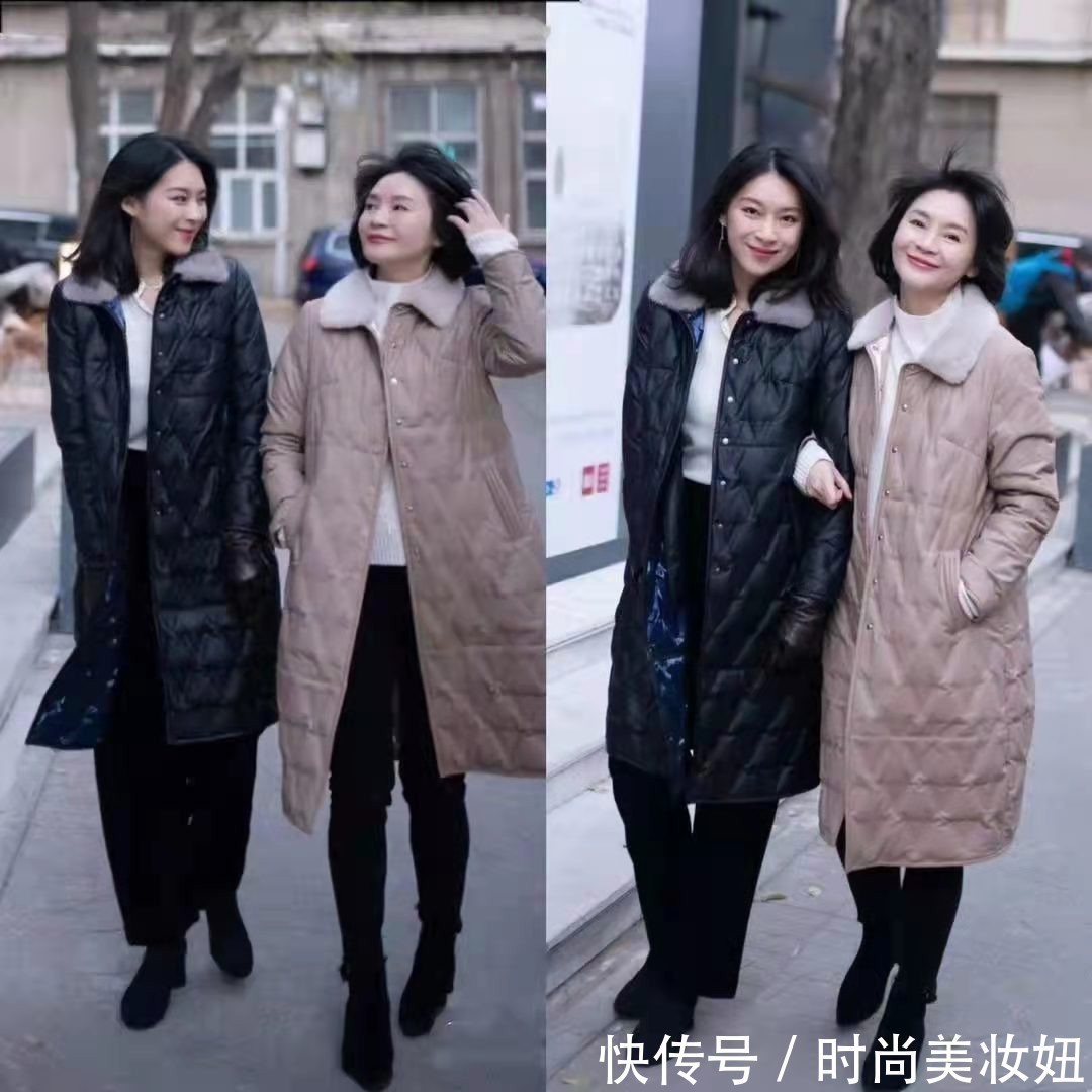 洋气 50岁女人冬季“大衣”就这么穿,不露脖子不露腿,保暖洋气又高级