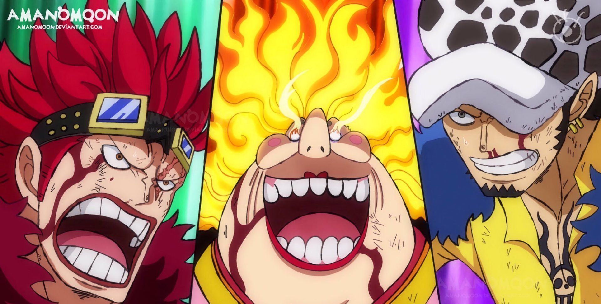 四皇大妈|海贼王1038话预测,罗和基德对决四皇大妈,海军与七武海战局曝光