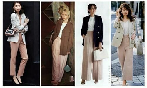 2021粉裤子潮流你跟了没？日杂穿搭灵感，增加温柔气质