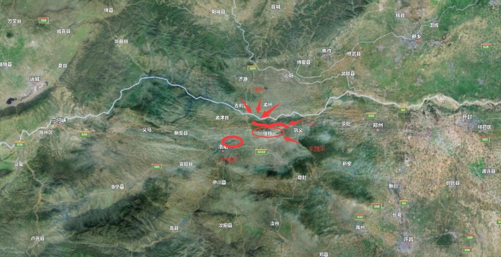 因素|邙山之战,流氓事件引发的东魏西魏大战;内外因素令高欢未入关中