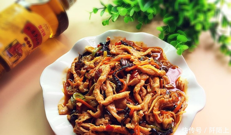 美味的鱼香肉丝，不仅可以饱腹，还能让你享受