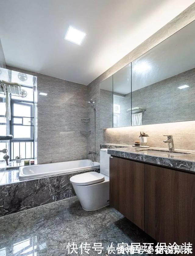 玄关|120㎡三室改四室,看起来比140㎡的还要大,经典美式风格太好看了