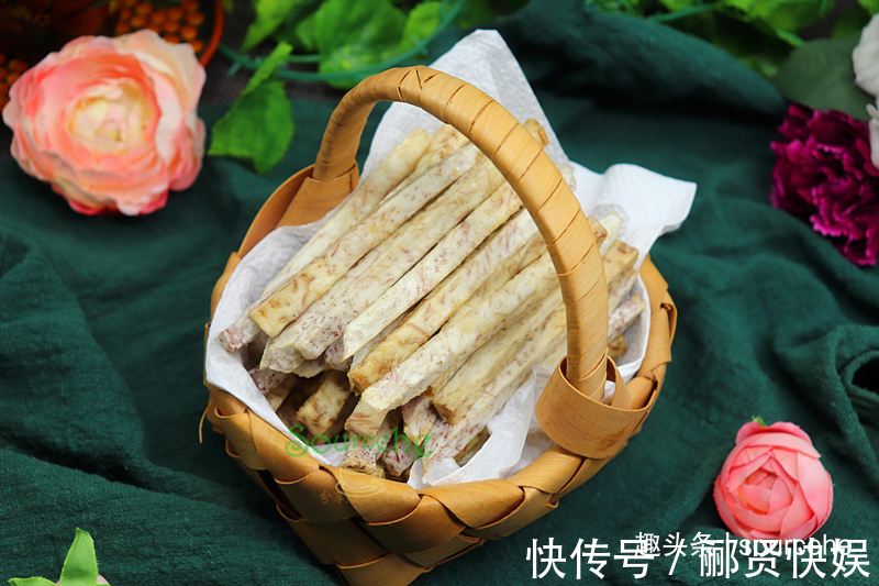 好吃|芋头新做法，不炒不煮锅炸得香喷喷，外酥里软，好吃得停不下来