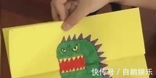 短长!4岁女儿画了只小恐龙,吓坏女老师,家长却很高兴