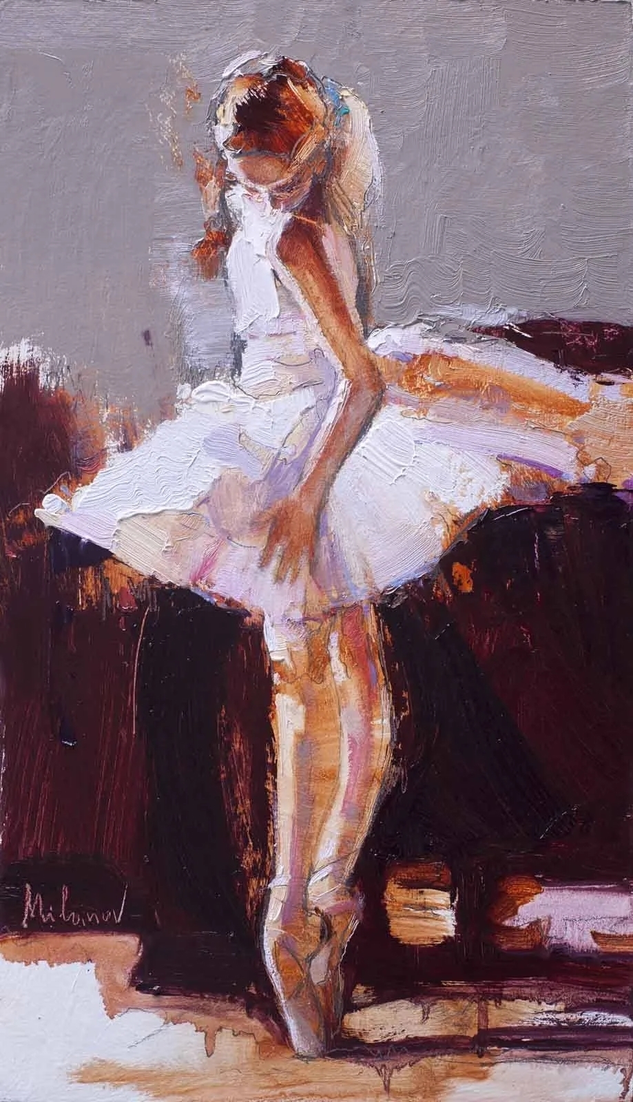 艺术家&塞尔维亚绘画:这样的画风和笔触,太让人喜欢了!