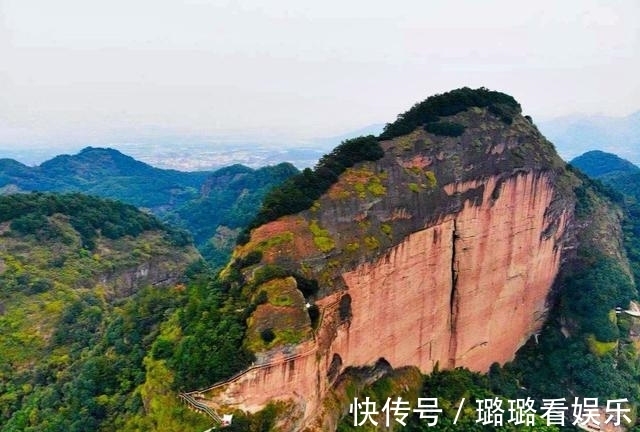 浙江|浙江有个丹霞地貌，赤壁丹霞大红岩引人注意，距金华市区仅60公里