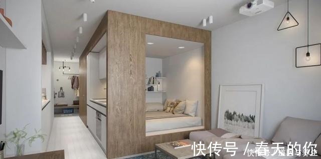 睡眠舱|女孩独居29㎡小户型，一平米都不敢浪费，卧室仅有一张床大小！