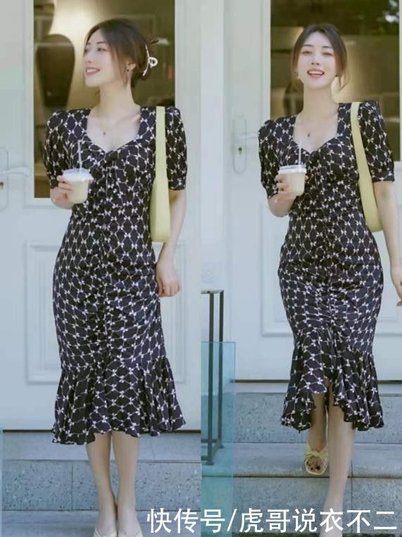 高跟鞋|30+的女人“裙子”这么穿，知性优雅又高级，想不优雅都难