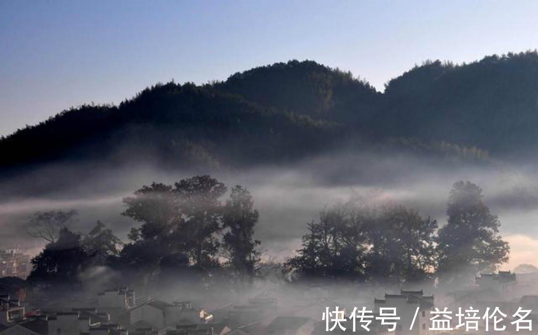 游园不值#叶绍翁这首经典的七绝《烟村》,也是一首难得的佳作,写得很唯美