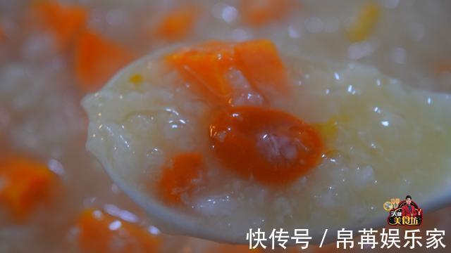 红薯糯米粥最好吃的家庭做法,简单美味又解馋,看看你喜欢吃不
