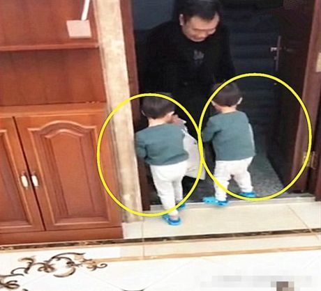 双胞胎|家有双胞胎孙子，爷爷每次进家门，等待他的都是“总统”待遇