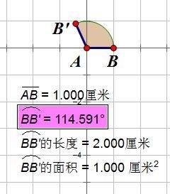 扇形面积表达式