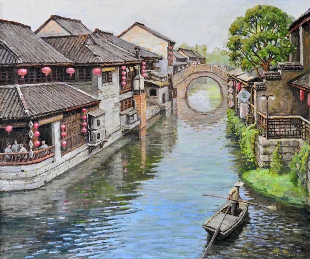 湖南省!全国艺术名家邀请展——柳玉油画作品赏析